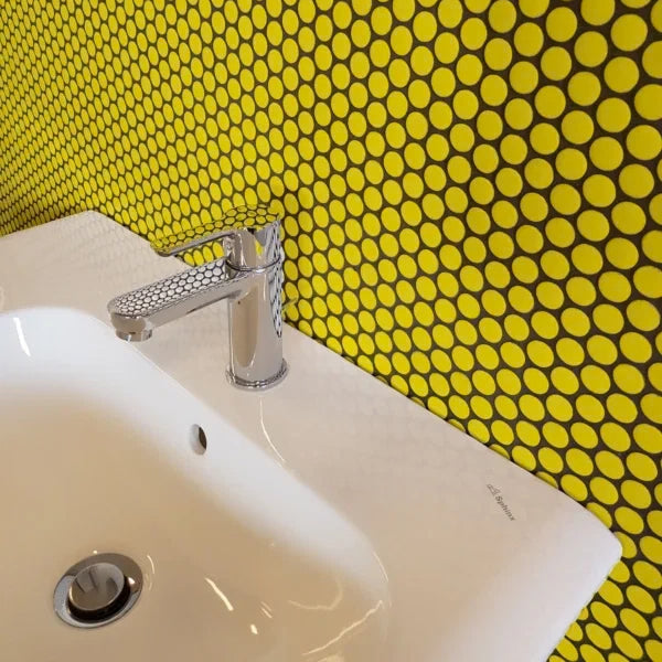 TMF Venice  Pennyround Glazed 19 - Yellow Gloss