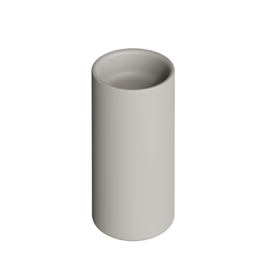 ALICE IDILLA Basin Freestanding 18" Round (Open - wall drain)