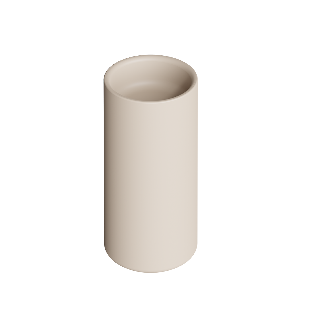 ALICE IDILLA Basin Freestanding 18" Round (Open - wall drain)