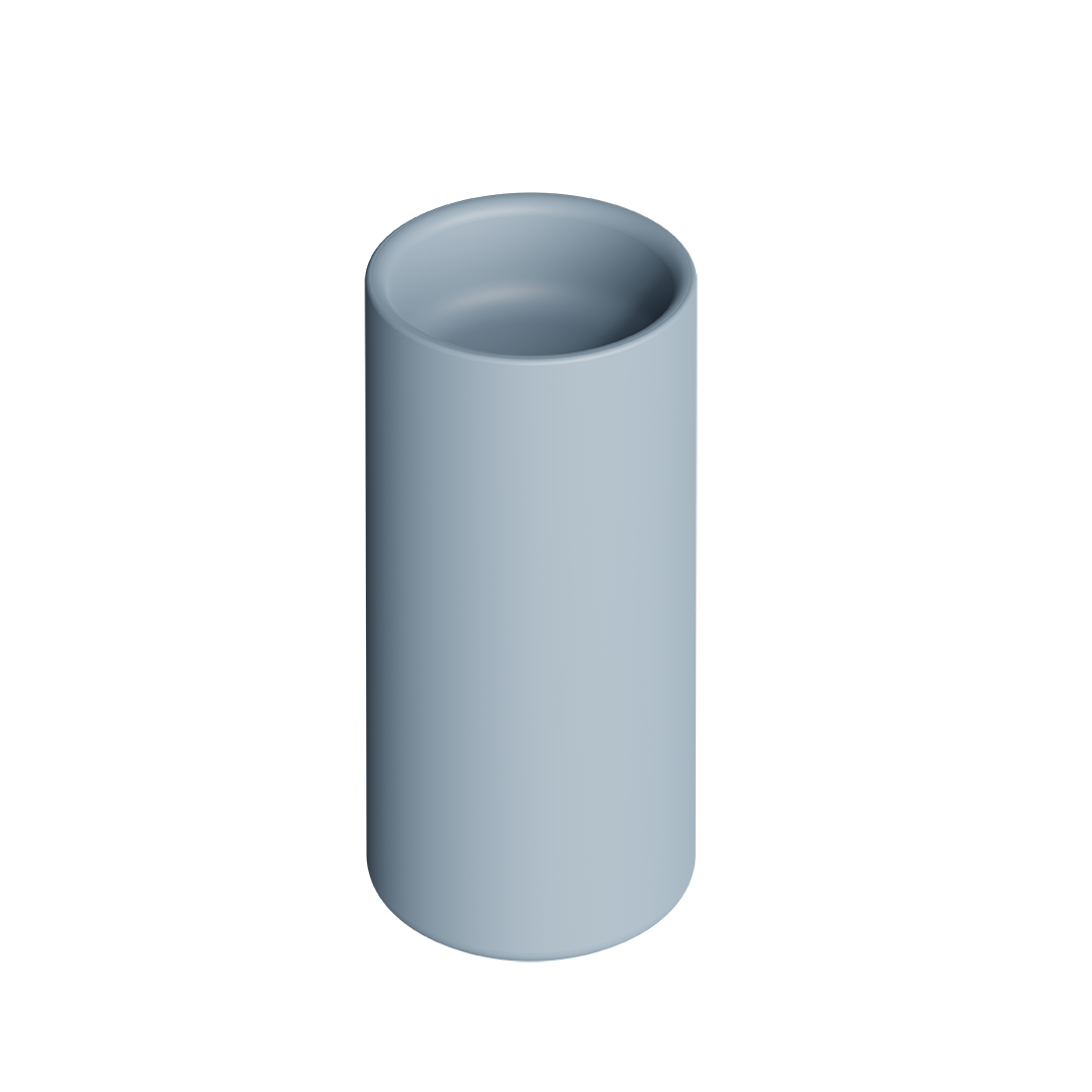 ALICE IDILLA Basin Freestanding 18" Round (Open - wall drain)