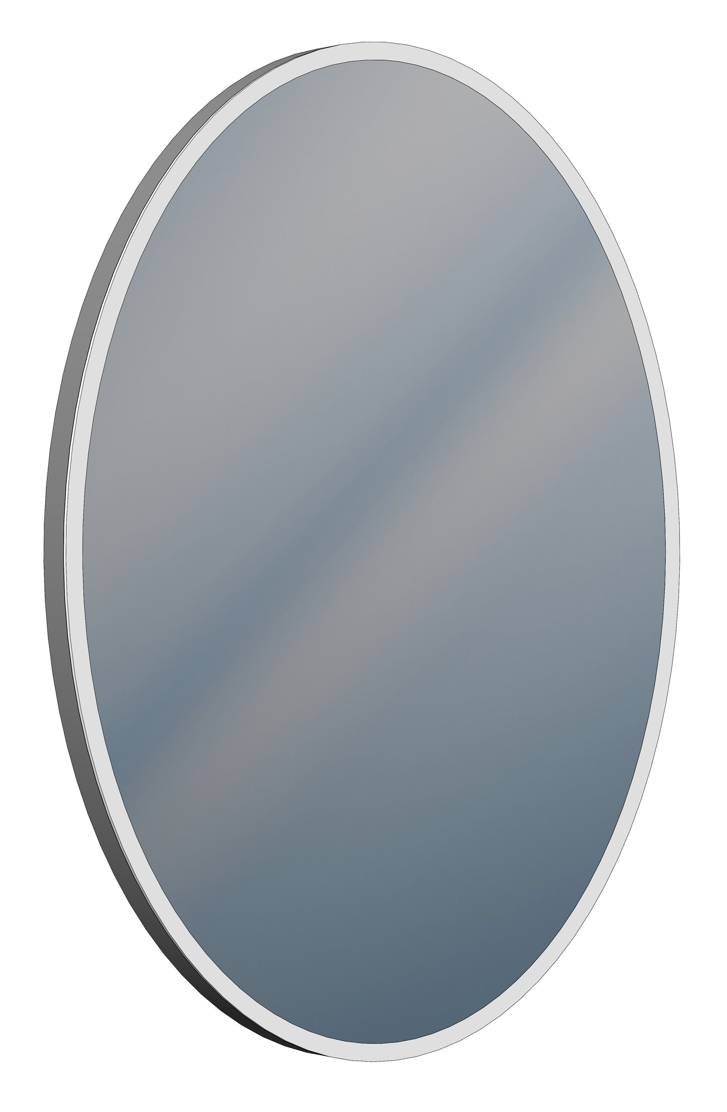 SIDLER Eliss Oval Lighted Mirror