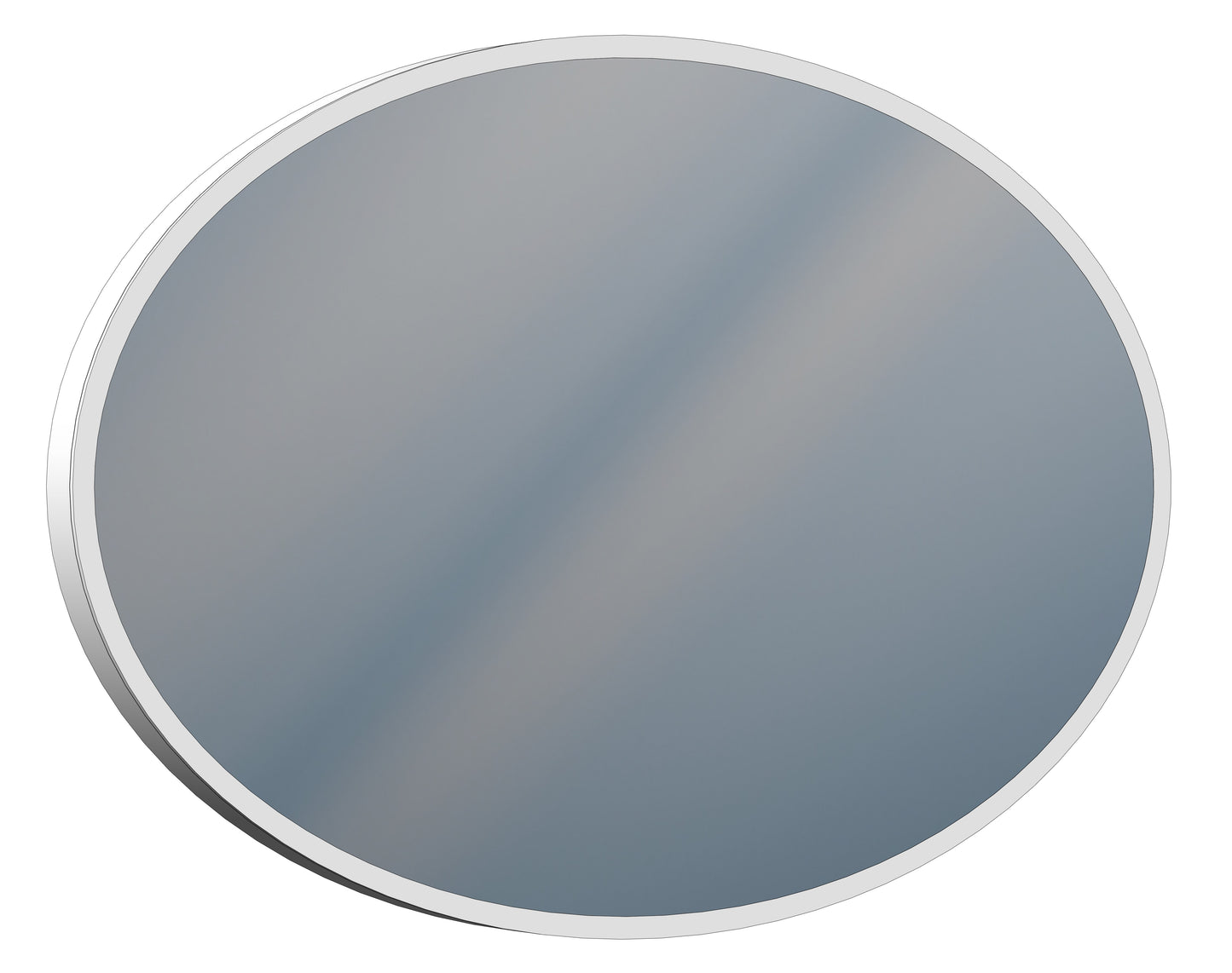 SIDLER Eliss Oval Lighted Mirror