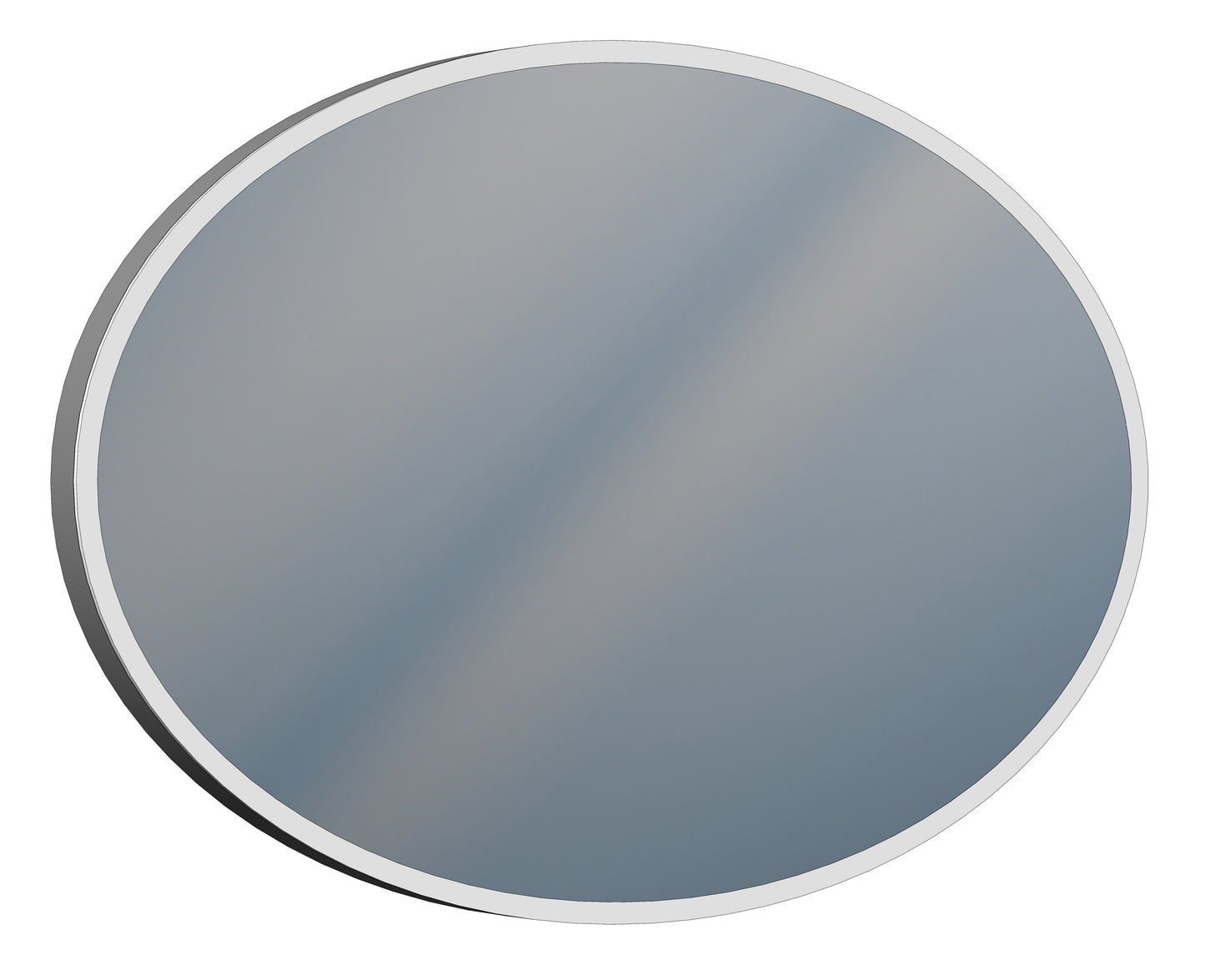 SIDLER Eliss Oval Lighted Mirror