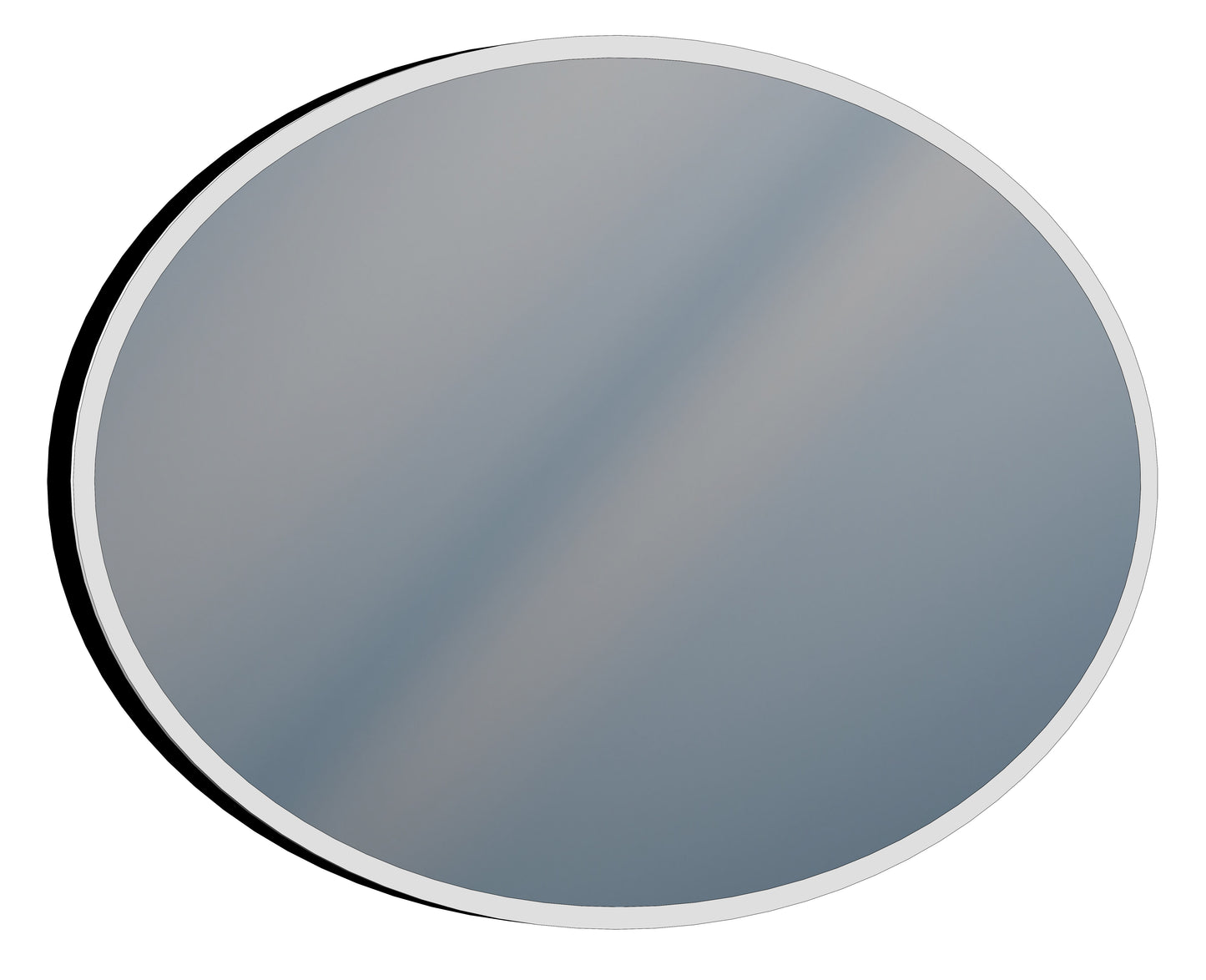 SIDLER Eliss Oval Lighted Mirror