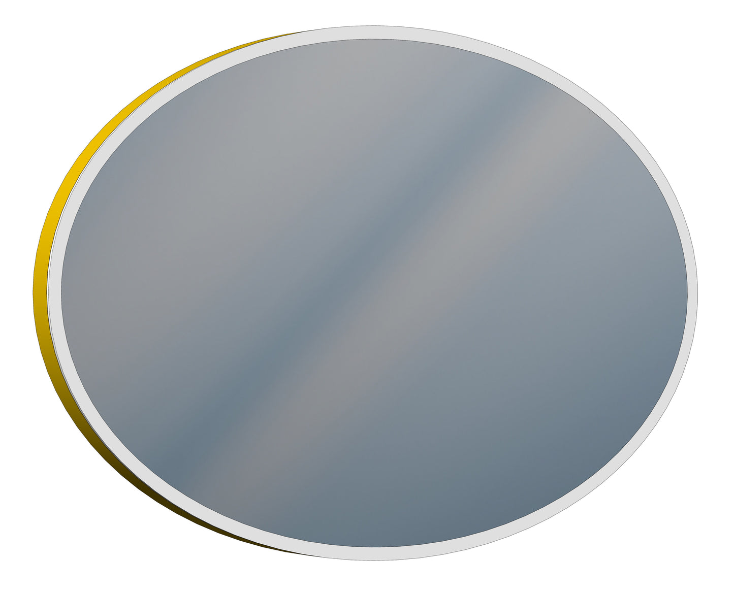 SIDLER Eliss Oval Lighted Mirror