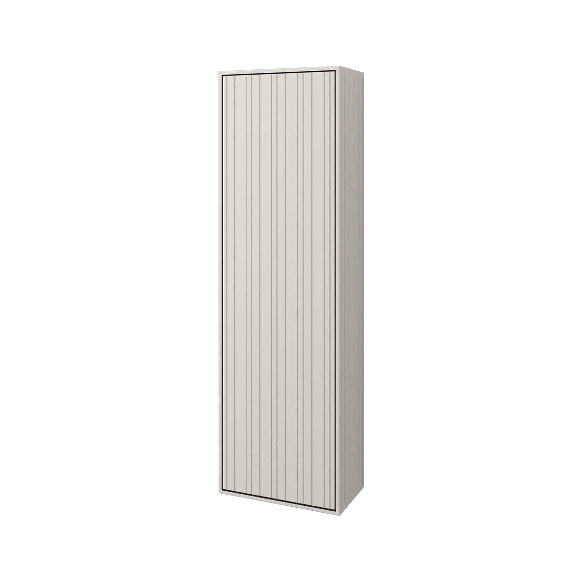 BH Portofino Cupboard 1 door 45" Tall – (Interior finish black)