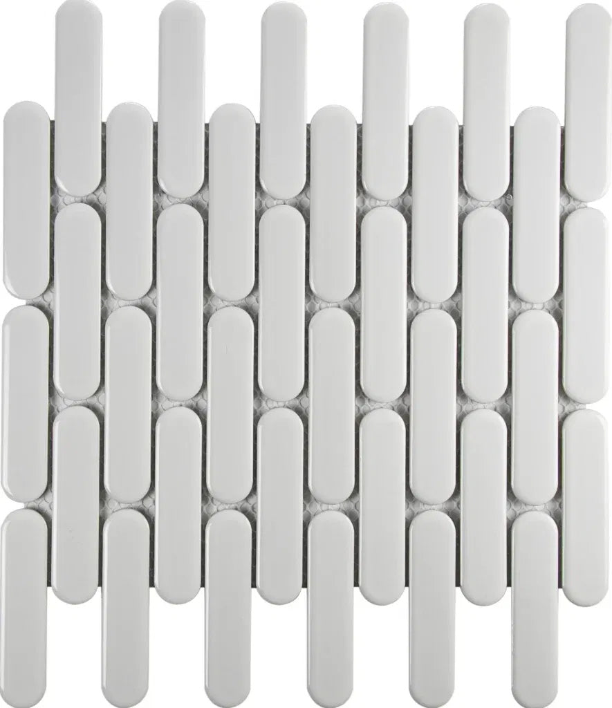 TMF Sevilla Oval Fingers - White Gloss