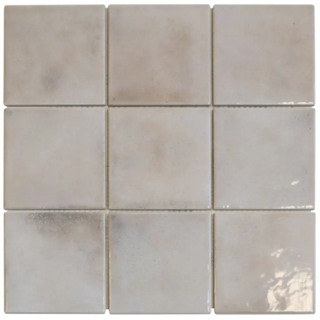 TMF Kasba Square Glazed Porcelain - Sand Gloss