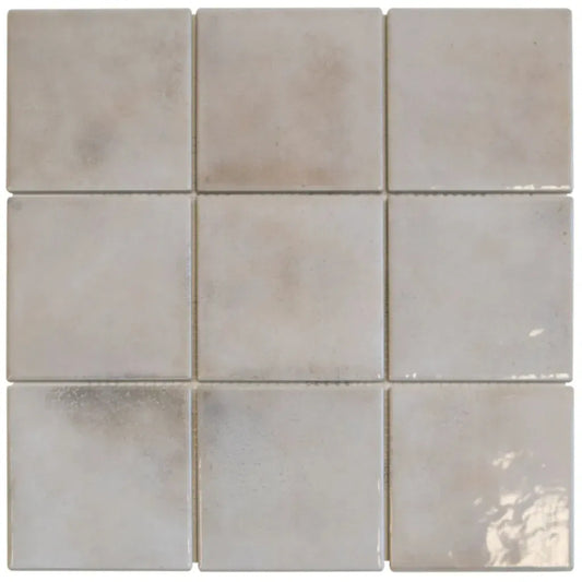 TMF Kasba Square Glazed Porcelain - Sand Gloss