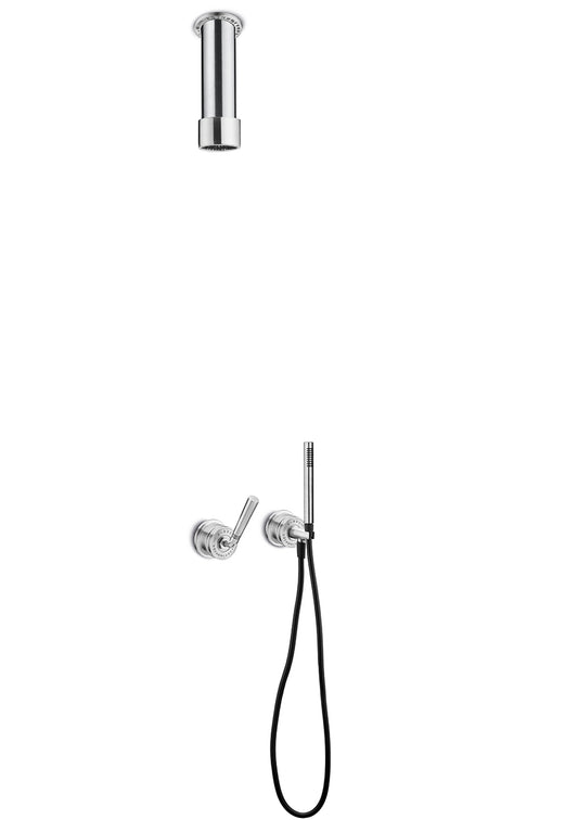 JEE-O Soho Shower Set 04 Ceiling SS with shower, two way mixer and handshower