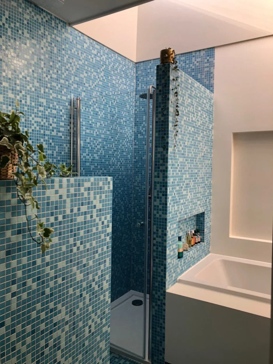 TMF Amsterdam Quartz Glass Basic - Blue Mix