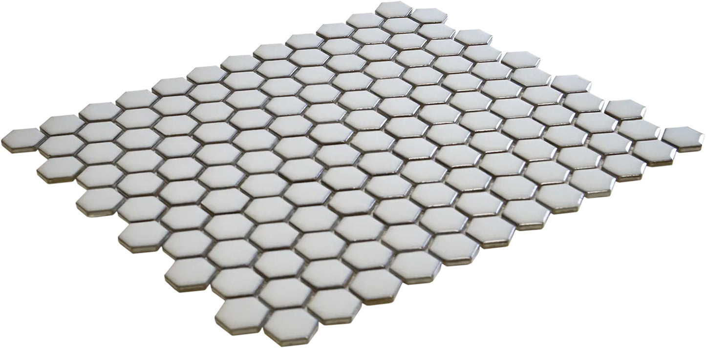 TMF Barcelona Hexagon - Soft Grey with Edge