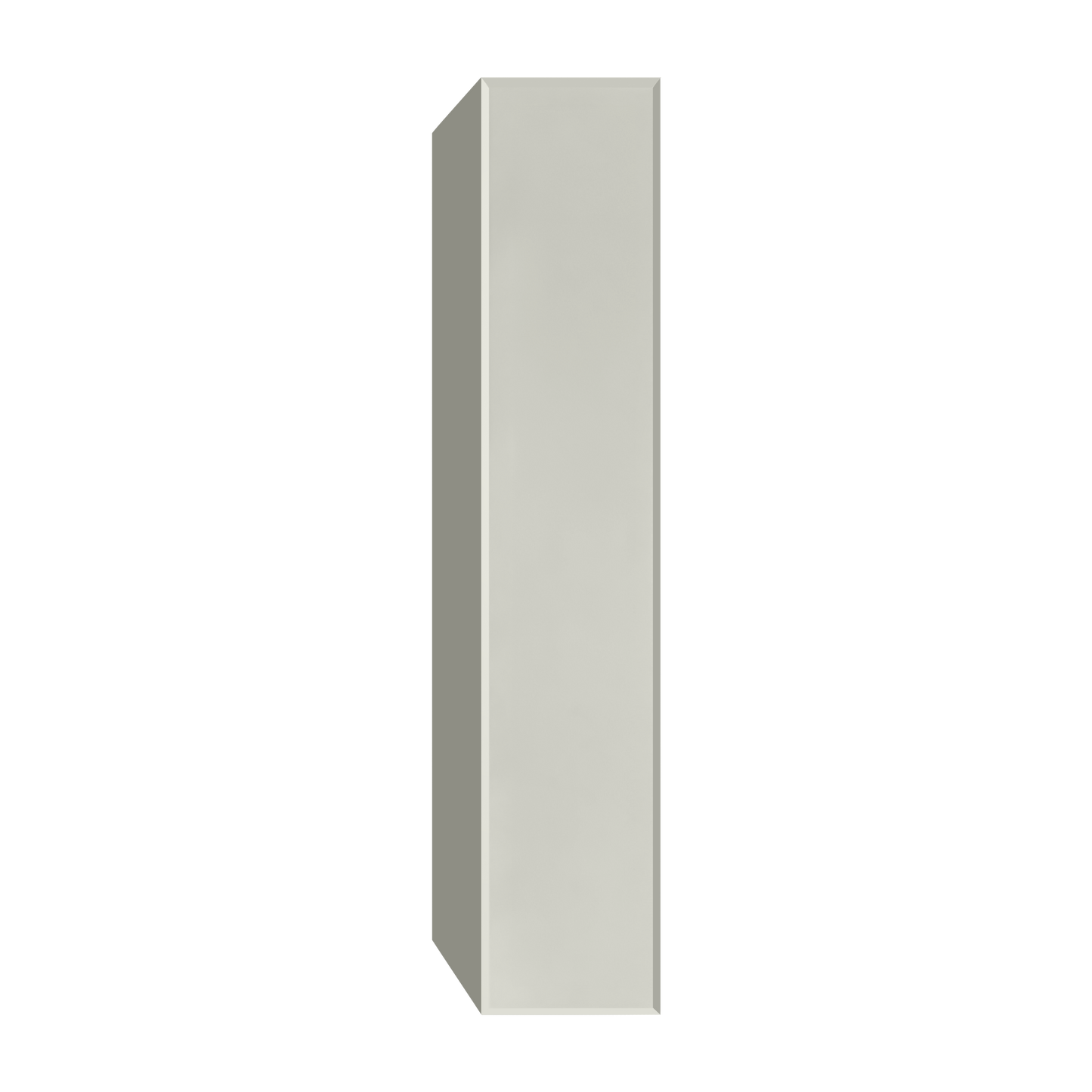 Berloni Suite 1 LH door column 14" with 1 fixed shelf and 4 glass shelves