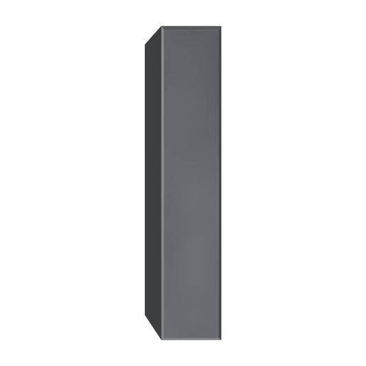 Berloni Suite 1 LH door column 14" with 1 fixed shelf and 4 glass shelves