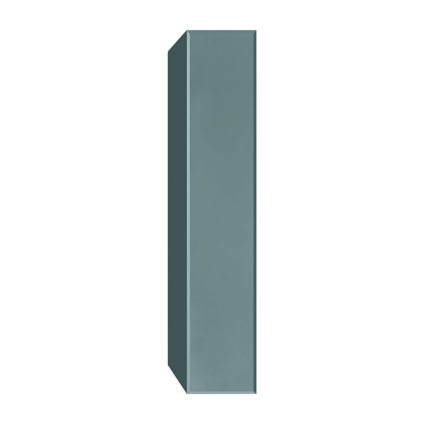 Berloni Suite 1 LH door column 14" with 1 fixed shelf and 4 glass shelves