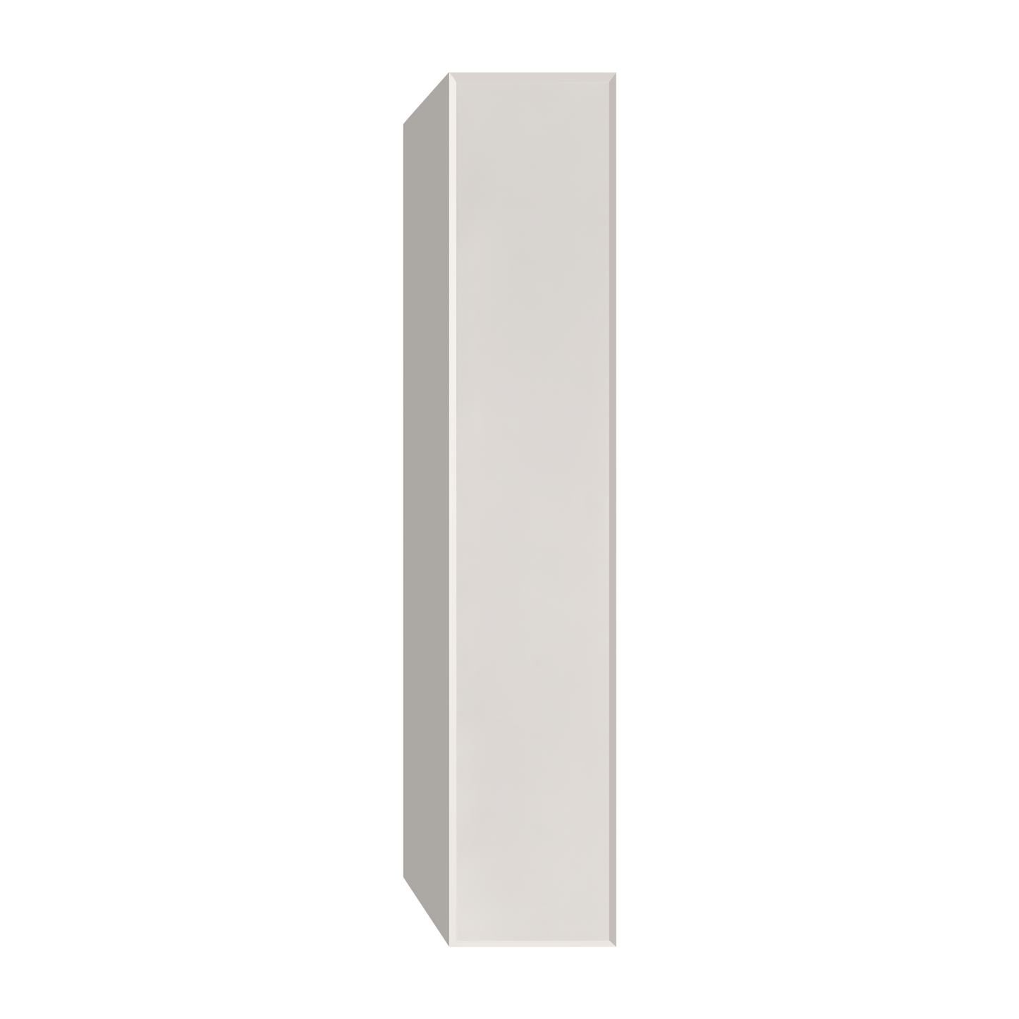 Berloni Suite 1 LH door column 14" with 1 fixed shelf and 4 glass shelves