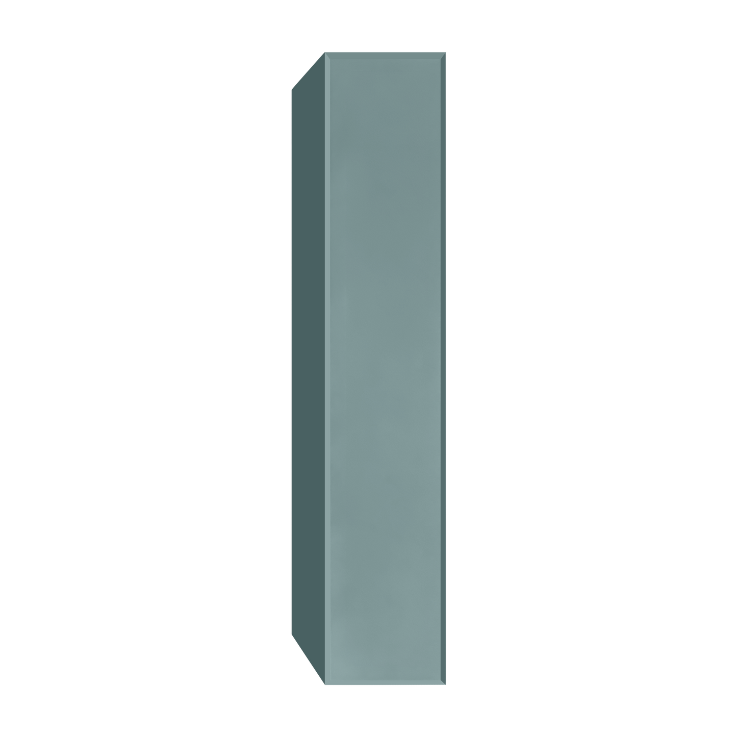 Berloni Suite 1 LH door column 14" with 1 fixed shelf and 4 glass shelves