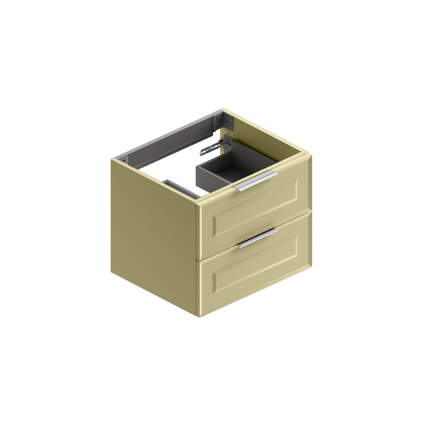 Berloni Vintage Base Cabinet 24" 2 drawers (Blum system)