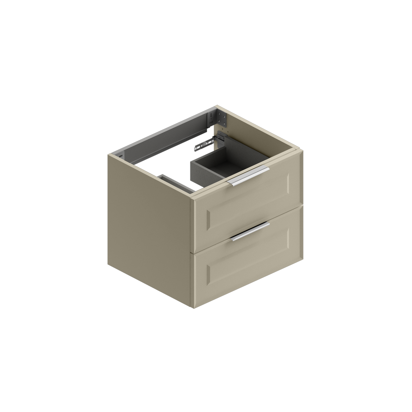 Berloni Vintage Base Cabinet 24" 2 drawers (Blum system)