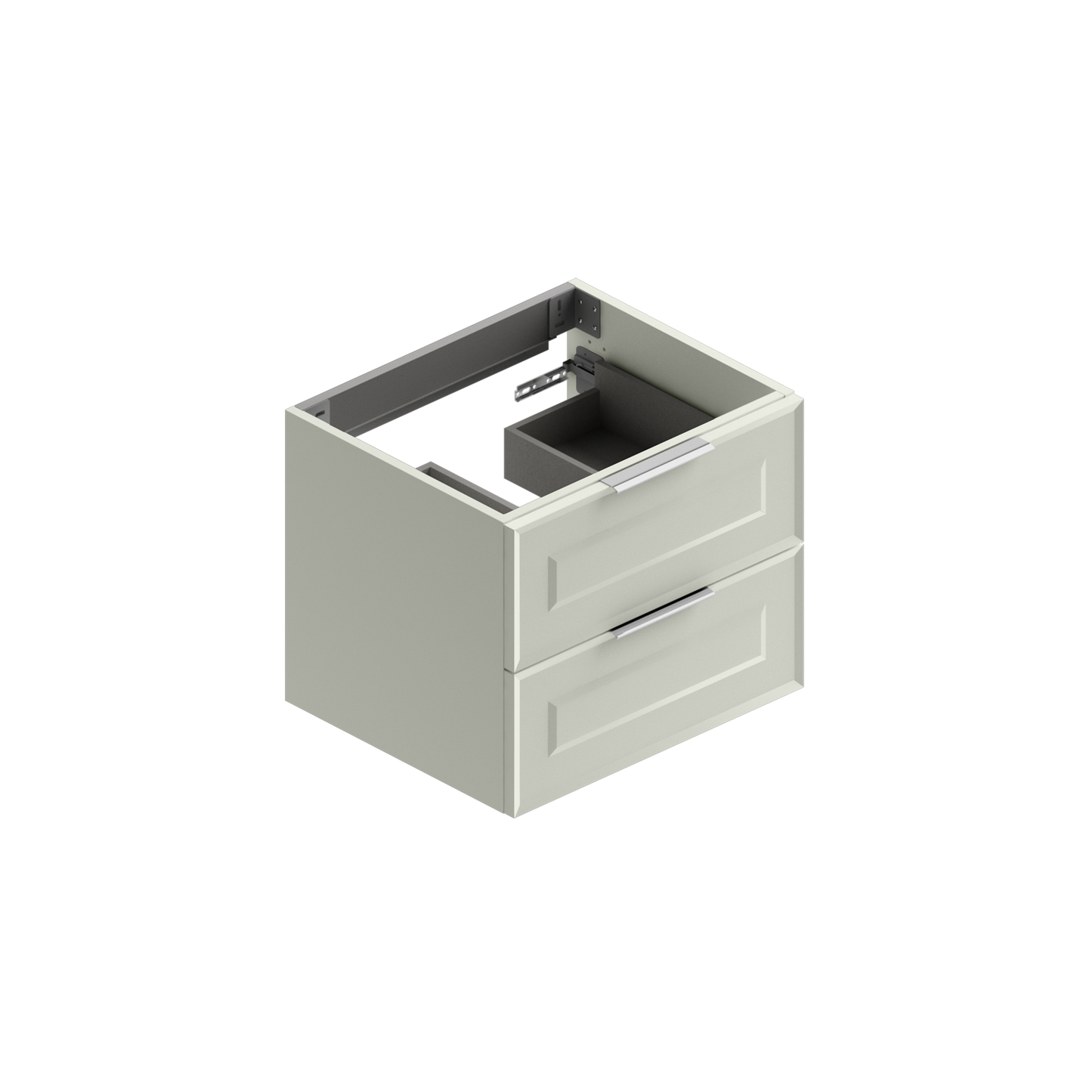 Berloni Vintage Base Cabinet 24" 2 drawers (Blum system)