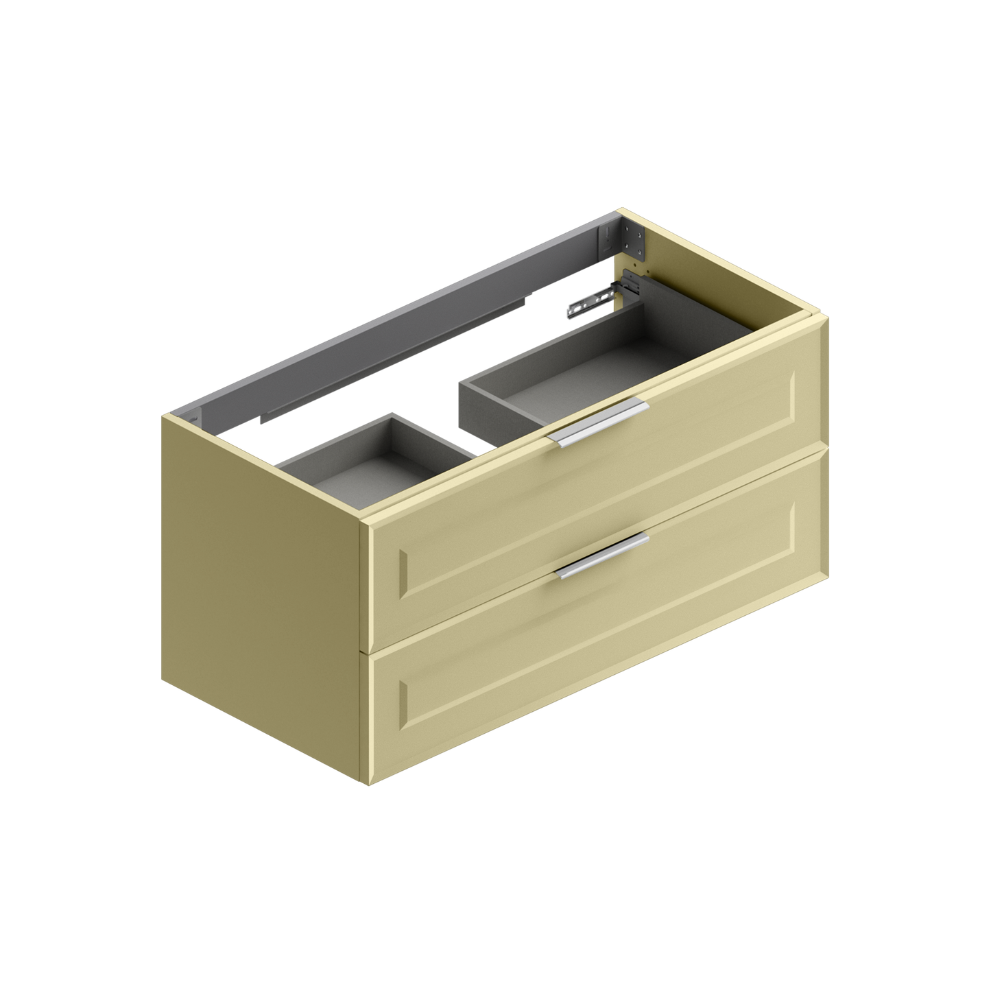 Berloni Vintage Base Cabinet 42" 2 drawers (Blum System)