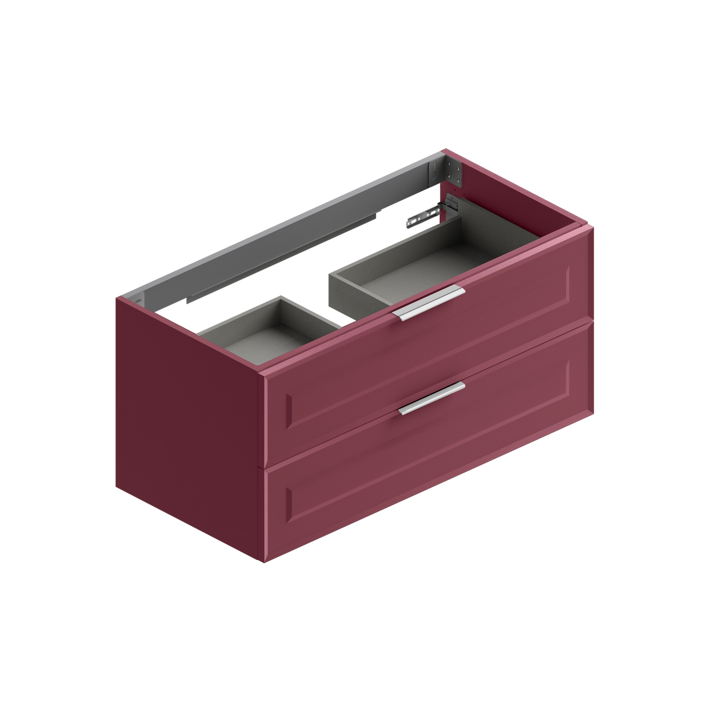 Berloni Vintage Base Cabinet 42" 2 drawers (Blum System)