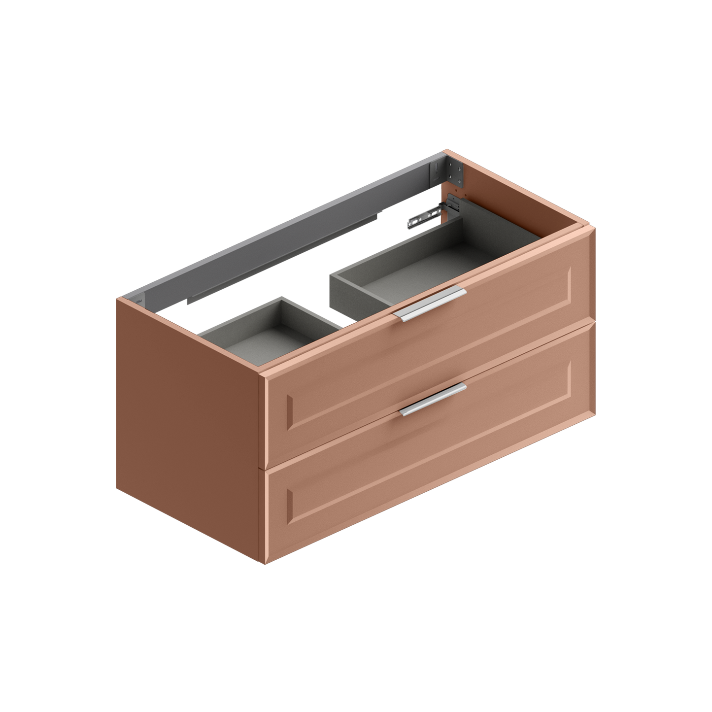 Berloni Vintage Base Cabinet 42" 2 drawers (Blum System)