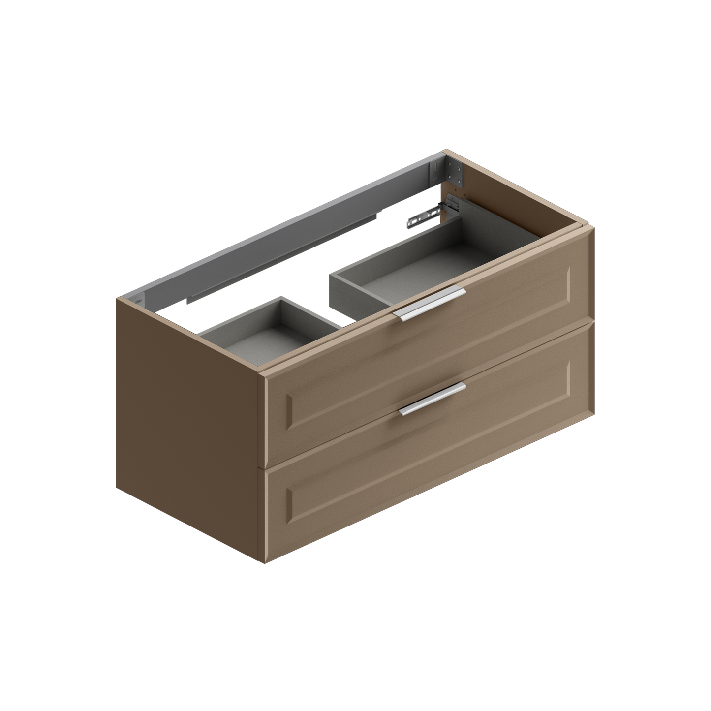 Berloni Vintage Base Cabinet 42" 2 drawers (Blum System)