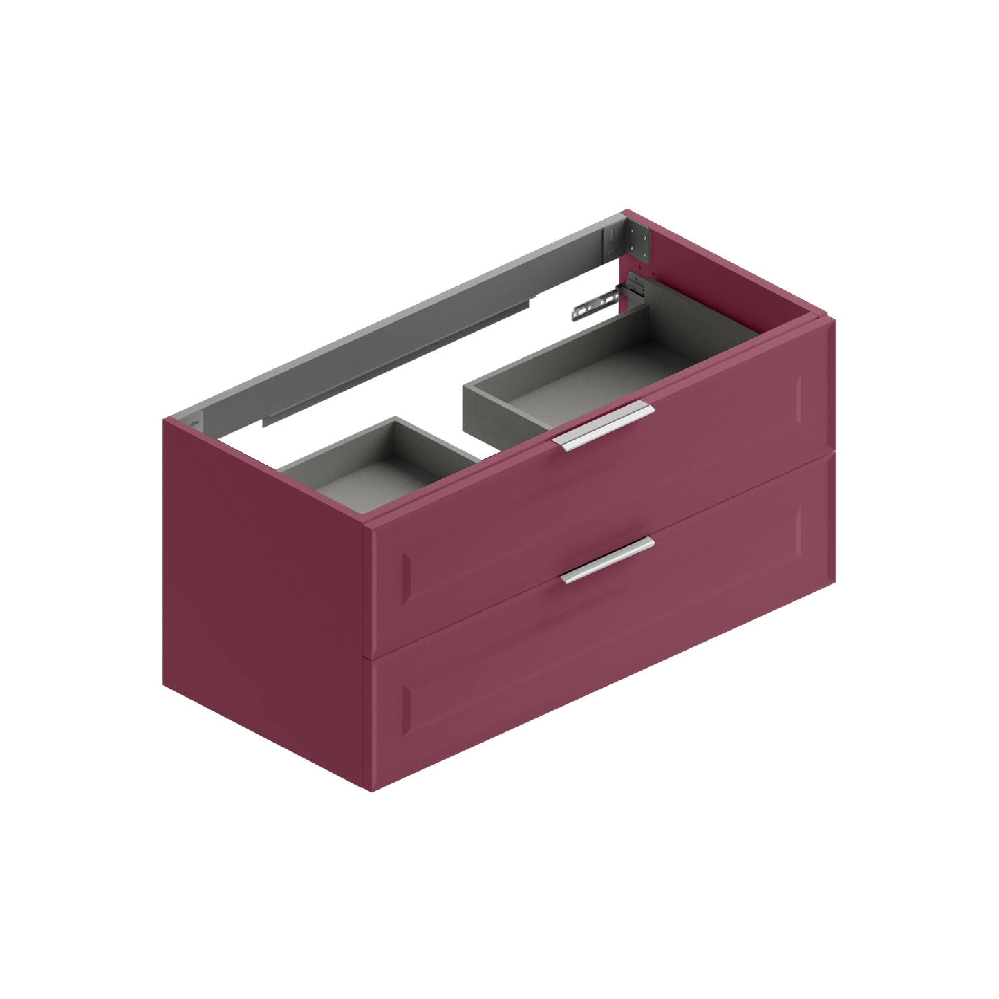 Berloni Vintage Base Cabinet 42" 2 drawers (Blum system)