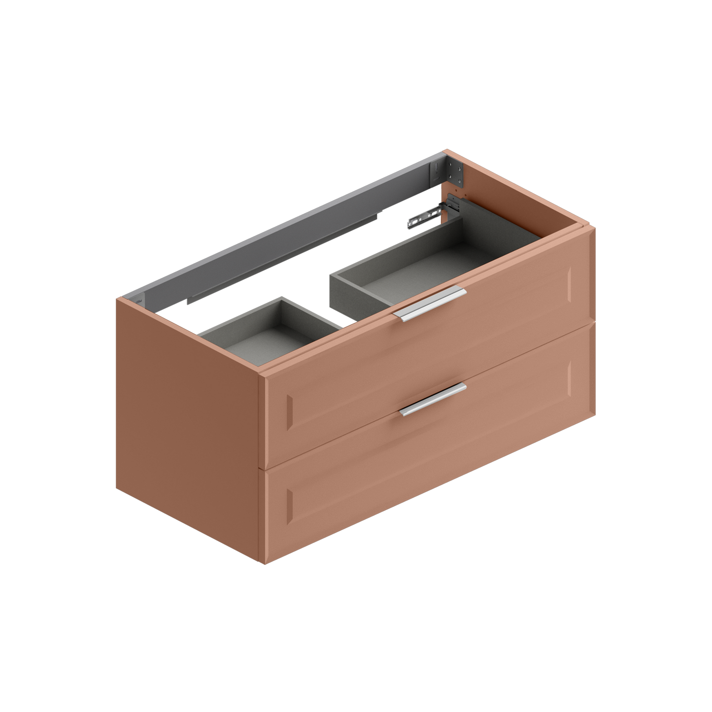 Berloni Vintage Base Cabinet 42" 2 drawers (Blum System)