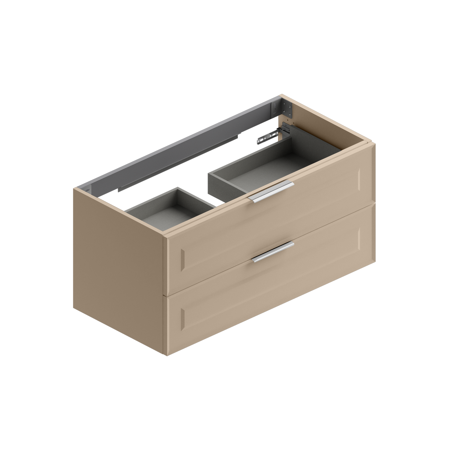 Berloni Vintage Base Cabinet 42" 2 drawers (Blum System)