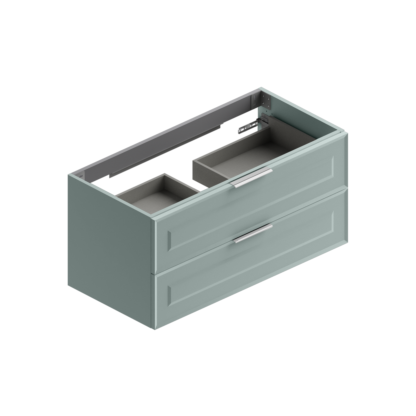 Berloni Vintage Base Cabinet 42" 2 drawers (Blum System)