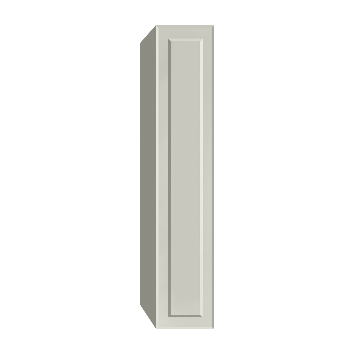 Berloni Vintage 1 door column 14" with 1 fixed shelf and 4 glass shelves