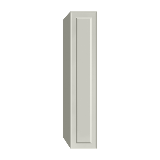 Berloni Vintage 1 door column 14" with 1 fixed shelf and 4 glass shelves