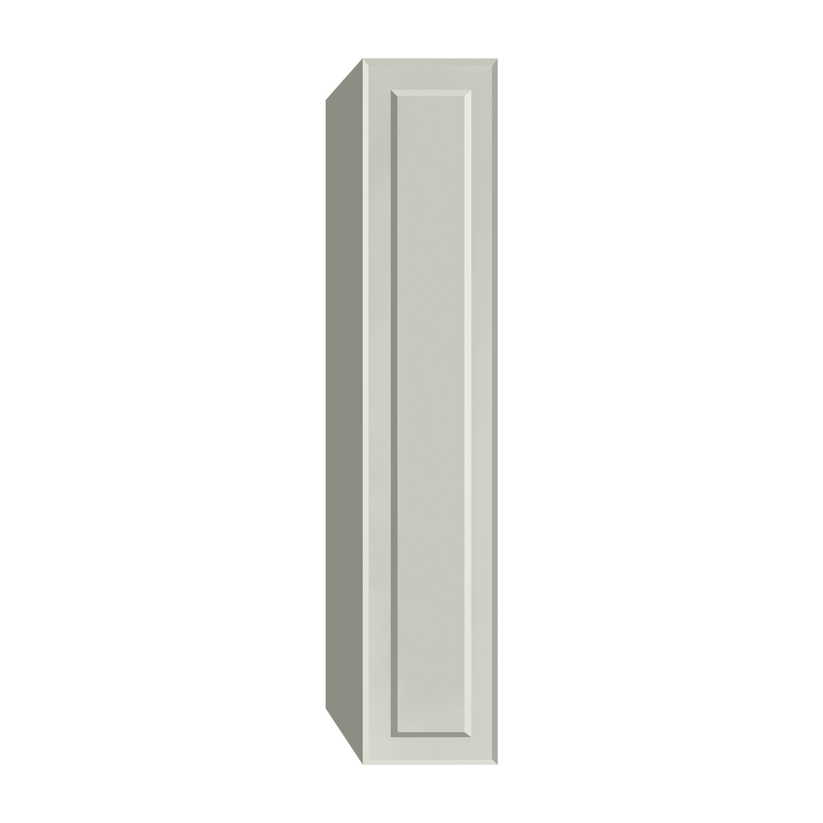 Berloni Vintage 1 door column 14" with 1 fixed shelf and 4 glass shelves