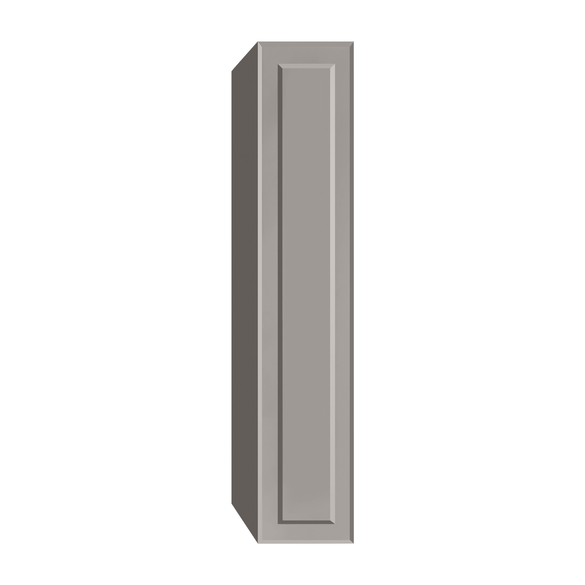 Berloni Vintage 1 door column 14" with 1 fixed shelf and 4 glass shelves