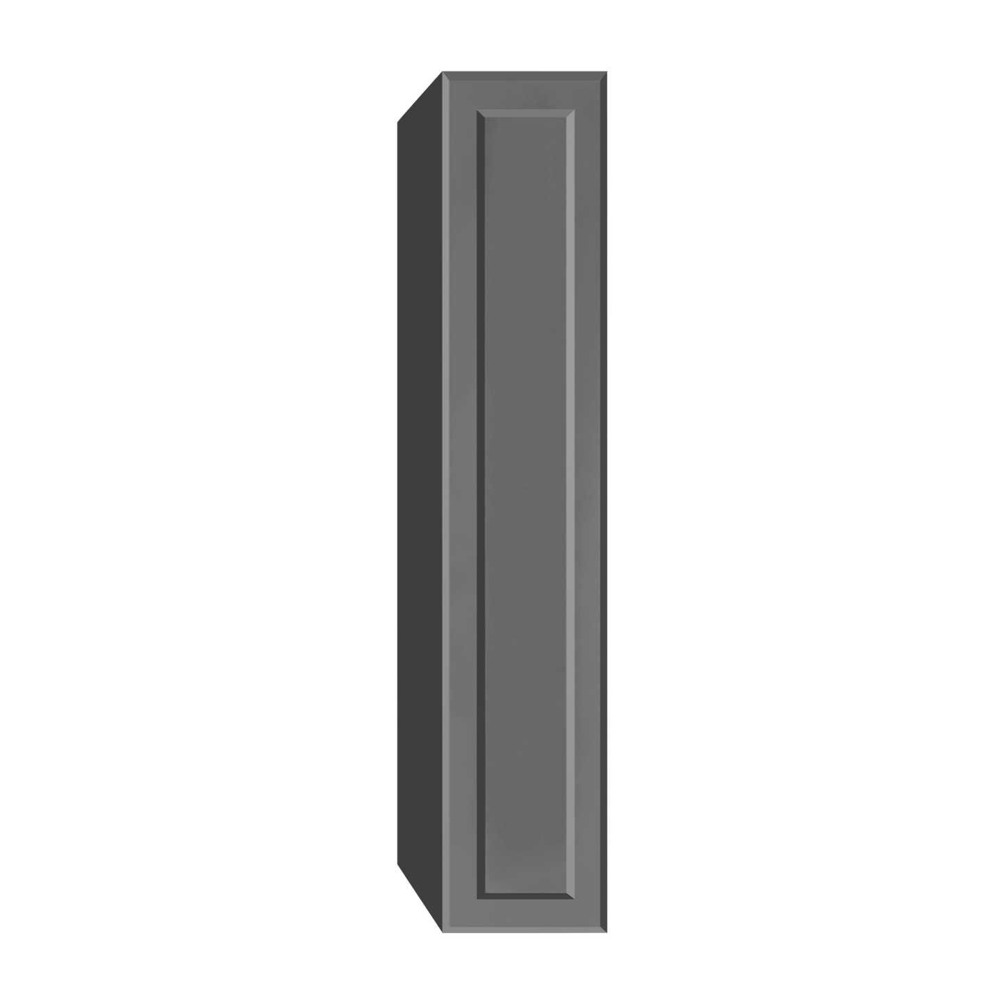 Berloni Vintage 1 door column 14" with 1 fixed shelf and 4 glass shelves