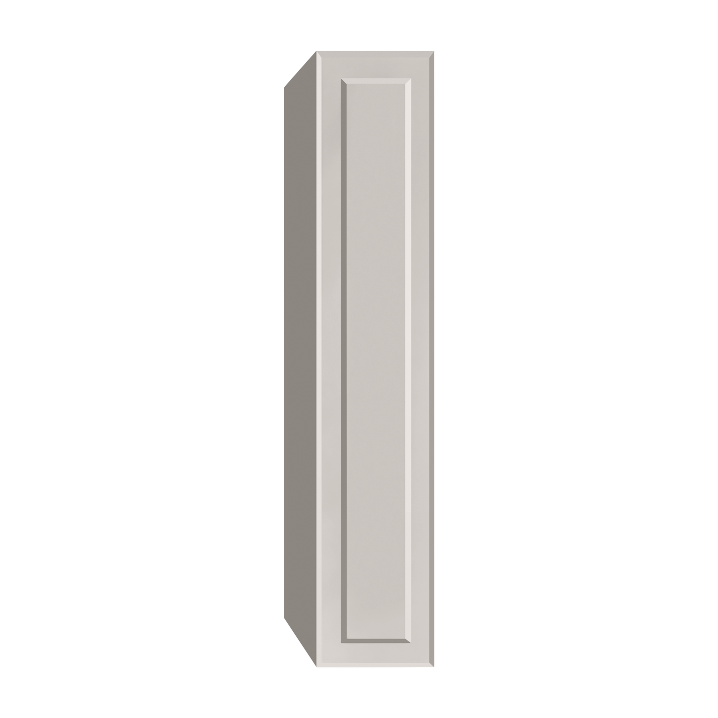 Berloni Vintage 1 door column 14" with 1 fixed shelf and 4 glass shelves