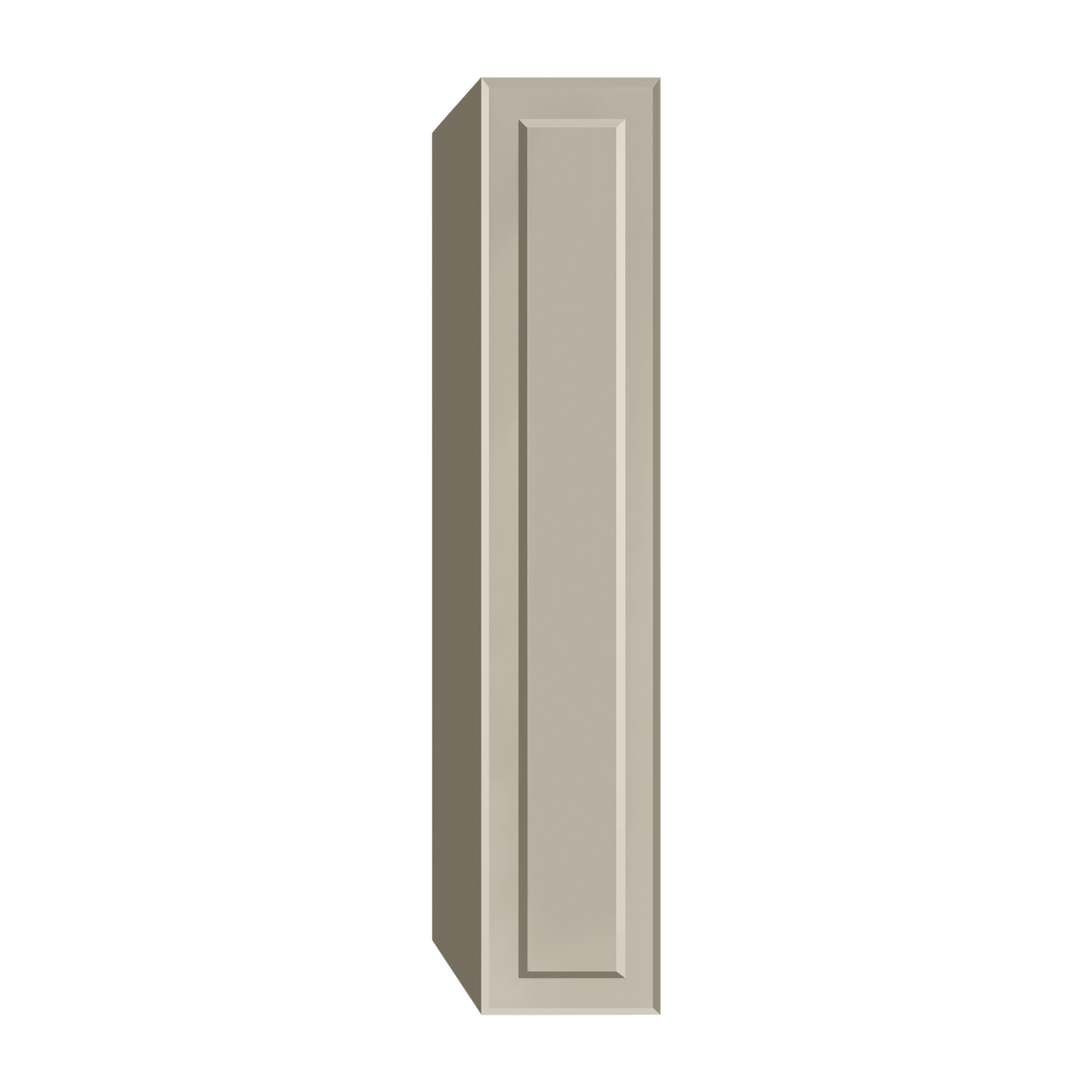 Berloni Vintage 1 door column 14" with 1 fixed shelf and 4 glass shelves