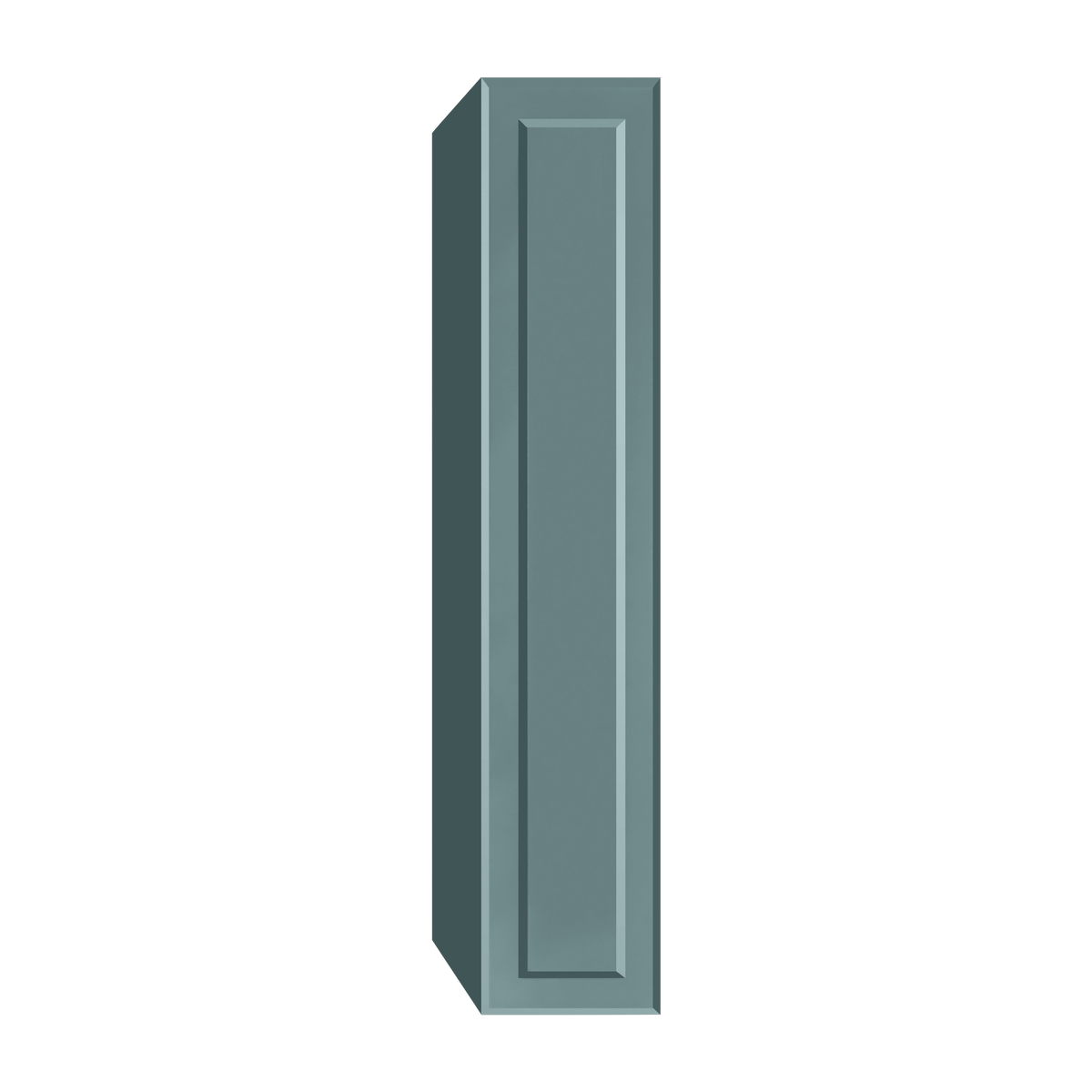 Berloni Vintage 1 door column 14" with 1 fixed shelf and 4 glass shelves