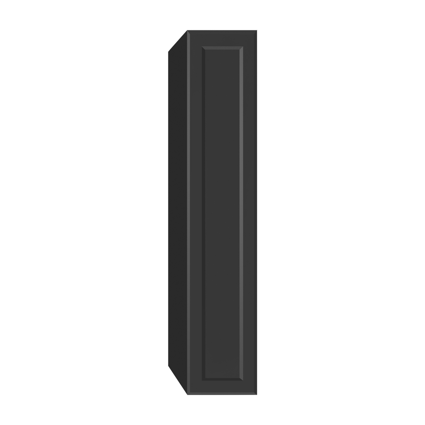 Berloni Vintage 1 door column 14" with 1 fixed shelf and 4 glass shelves