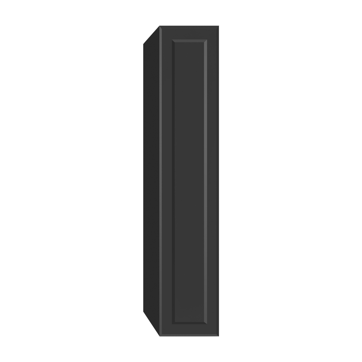 Berloni Vintage 1 door column 14" with 1 fixed shelf and 4 glass shelves