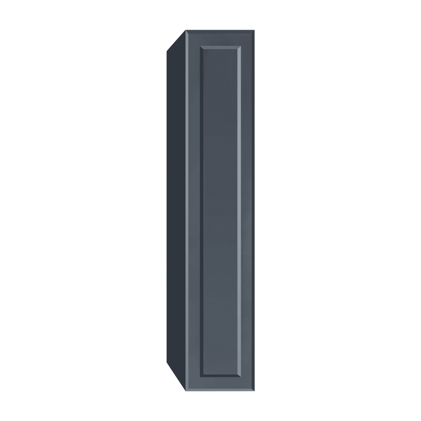 Berloni Vintage 1 door column 14" with 1 fixed shelf and 4 glass shelves