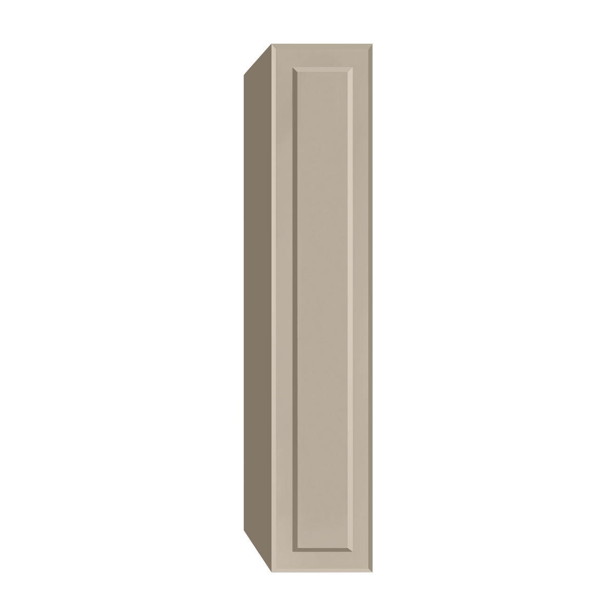 Berloni Vintage 1 door column 14" with 1 fixed shelf and 4 glass shelves