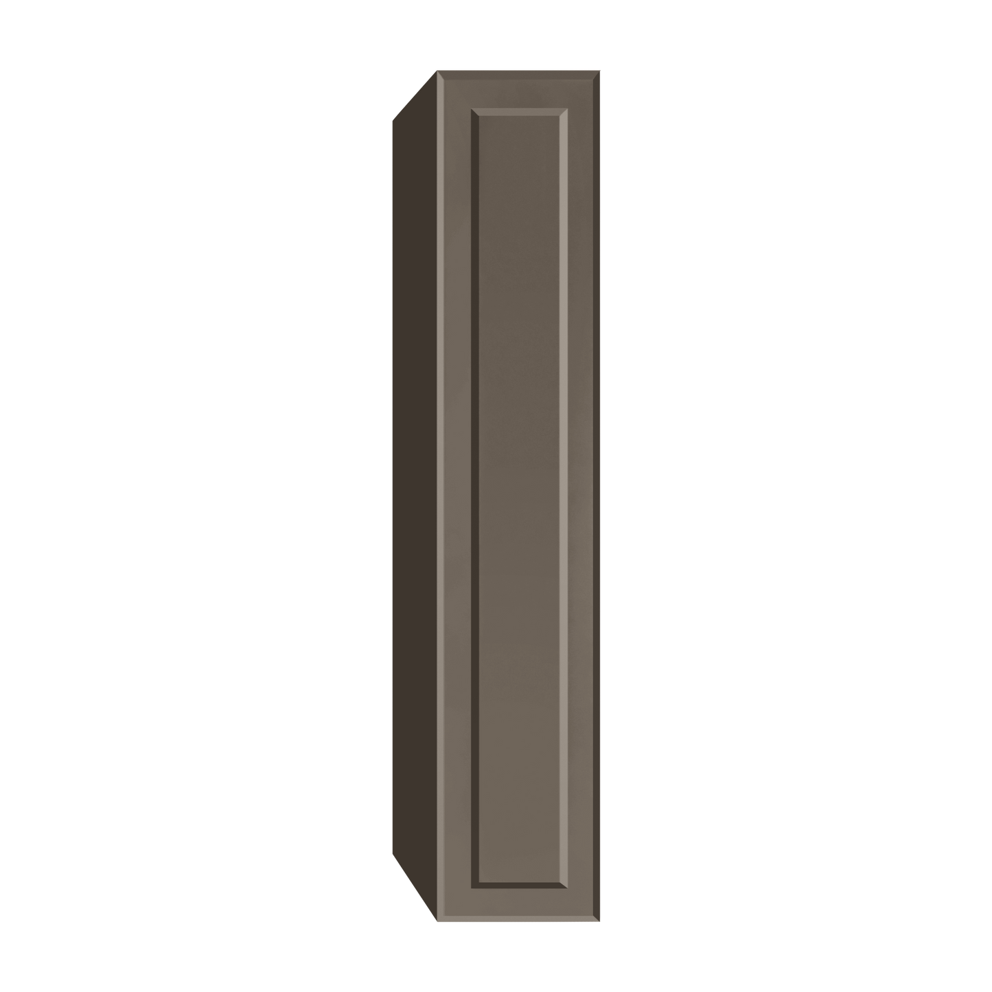 Berloni Vintage 1 door column 14" with 1 fixed shelf and 4 glass shelves