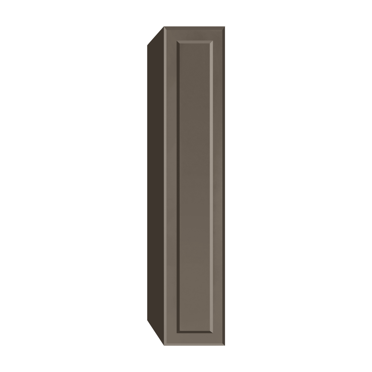 Berloni Vintage 1 door column 14" with 1 fixed shelf and 4 glass shelves
