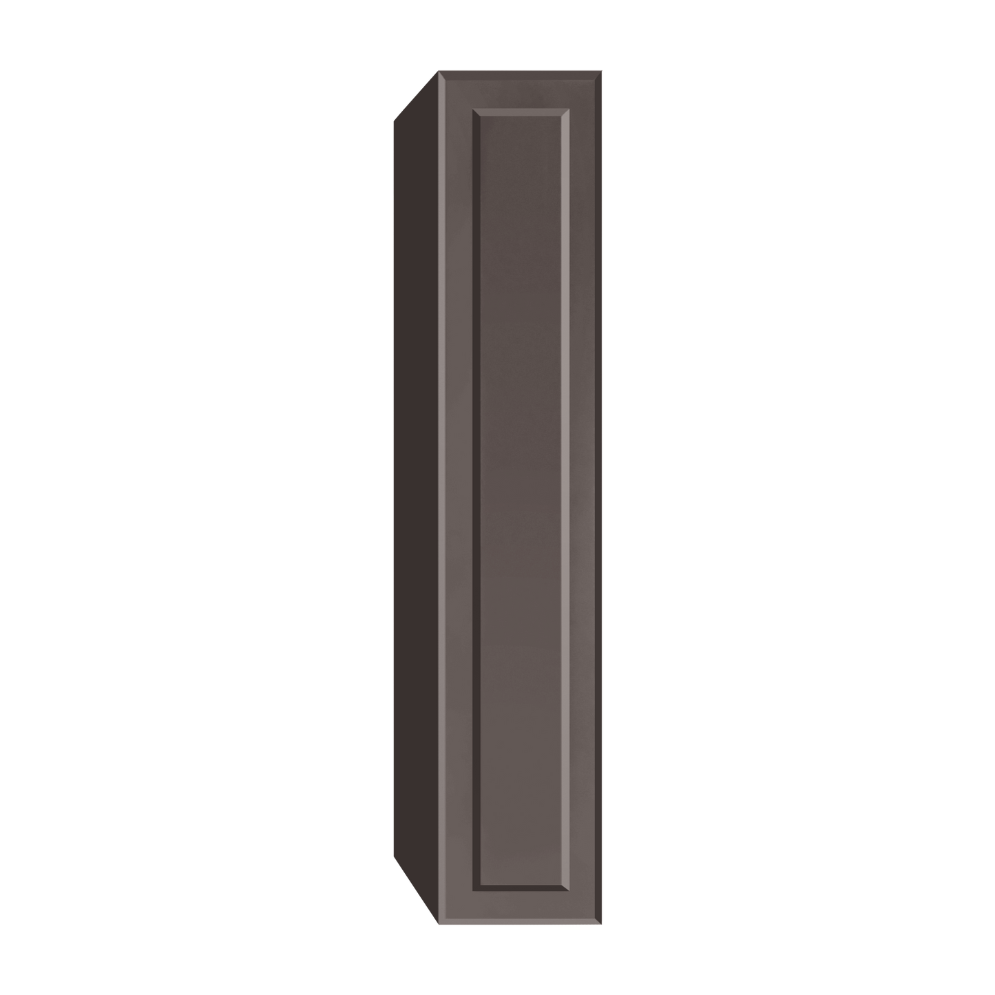 Berloni Vintage 1 door column 14" with 1 fixed shelf and 4 glass shelves