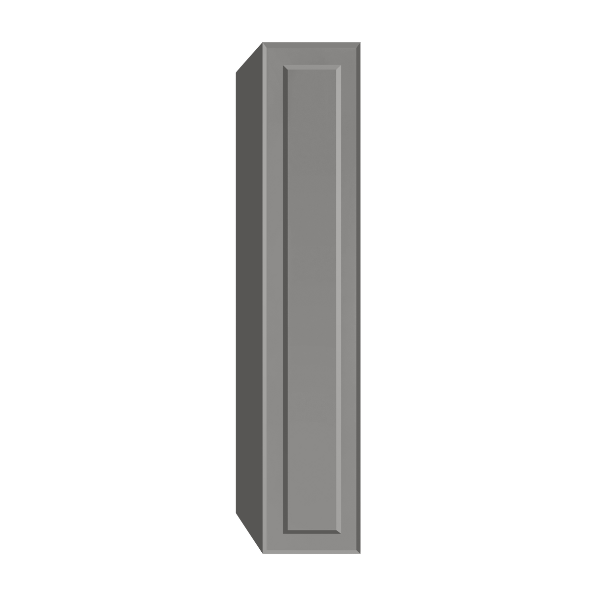 Berloni Vintage 1 door column 14" with 1 fixed shelf and 4 glass shelves
