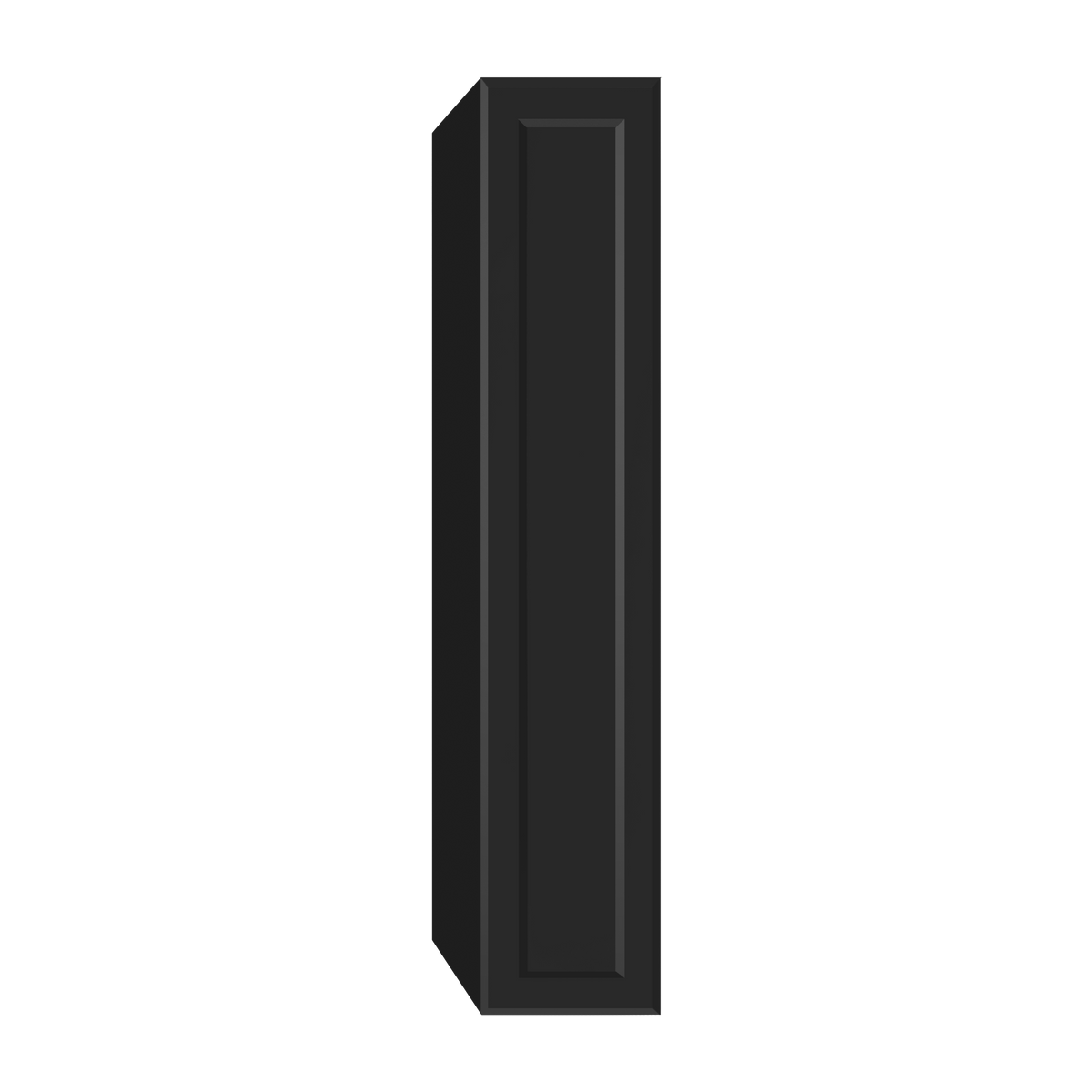 Berloni Vintage 1 door column 14" with 1 fixed shelf and 4 glass shelves
