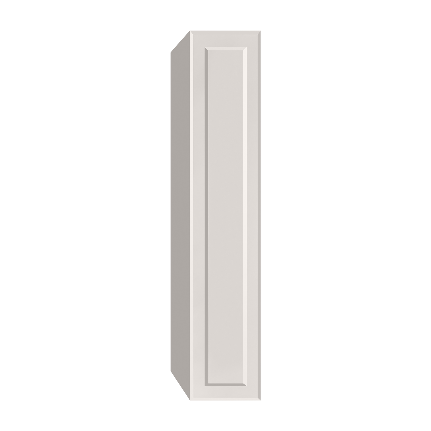 Berloni Vintage 1 door column 14" with 1 fixed shelf and 4 glass shelves